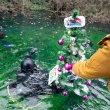 Ekološko – ronilački klub MHD-а postavio je novogodišnjo drvce u vodama Ohridskog jezera